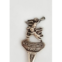 Verzilverde theelepel, Kerstmis 1982